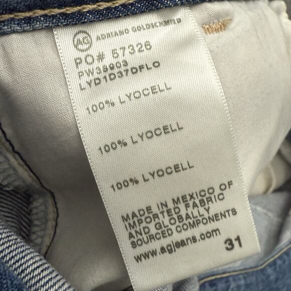 Rag & Bone Stella Low Slung Palazzo Jeans Women 31 Lightweight Wide Leg Lyocell - Picture 12 of 13